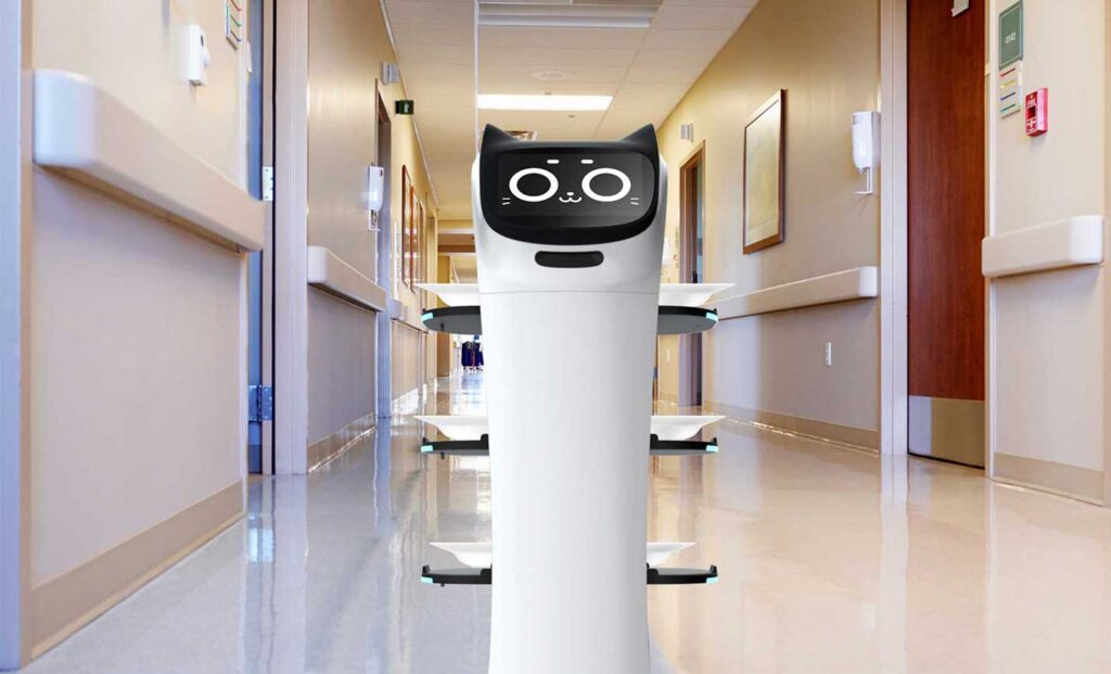 Serviceroboter BellaBot Einsatzgebiet Gesundheitswesen